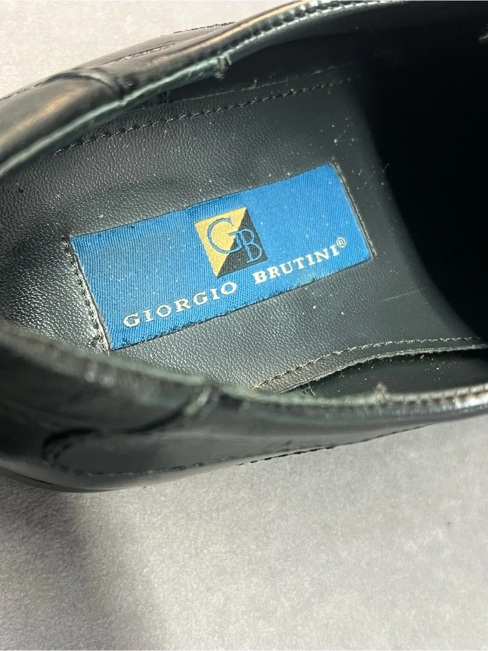 Giorgio Brutini sleek black